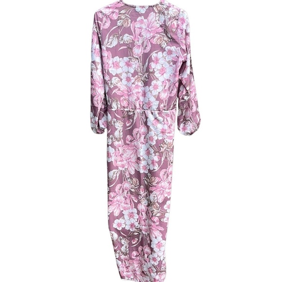EUC Alexia Admor Slit Front Floral Dress Size Medium - Picture 11 of 11